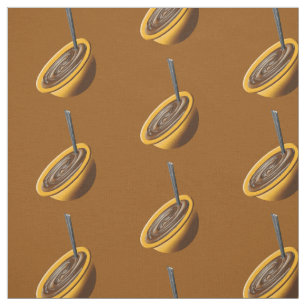 Schokoladenmuster Stoff