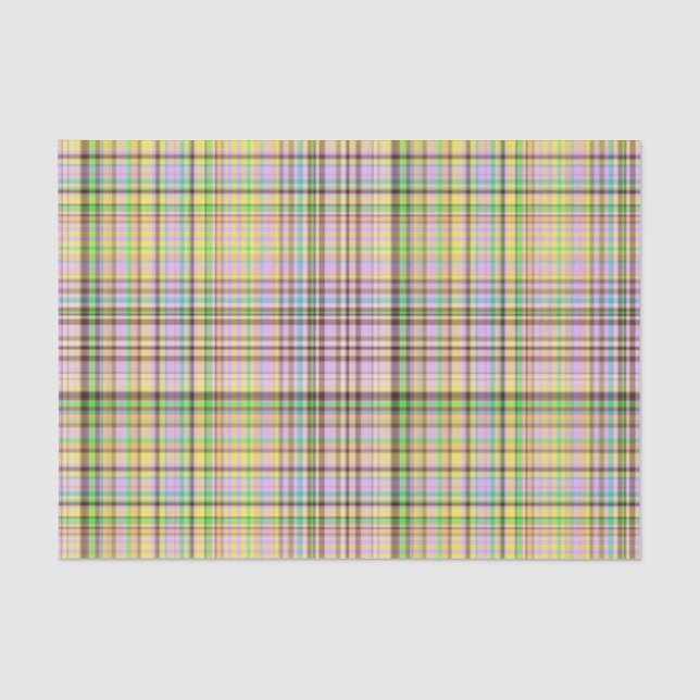 Schokoladenpasten Kariert 19-GEWÄHLTES WRAP-PAPIER Seidenpapier (Vorderseite)