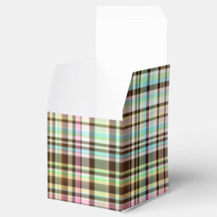 Schokoladenpasten, Kariert, 1-GASTGESCHENK-Kiste,  Geschenkschachtel