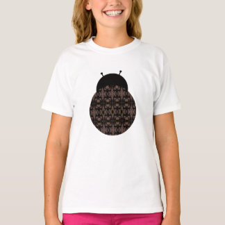 Schokoladenriegel-Marienkäfer-Kinder-Grafik T-Shirt
