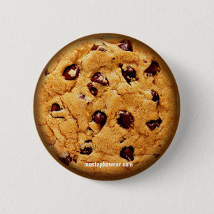 Schokoladensplitter-Plätzchen Button