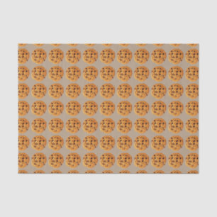 Schokoladensplitter-Plätzchen Seidenpapier