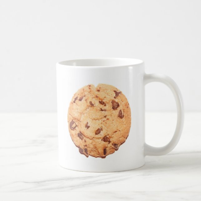 Schokoladensplitterplätzchen Kaffeetasse (Rechts)