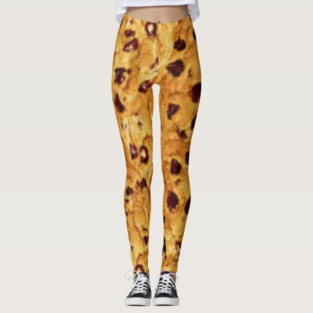 Schokoladensplitterplätzchen Leggings (Vorderseite)