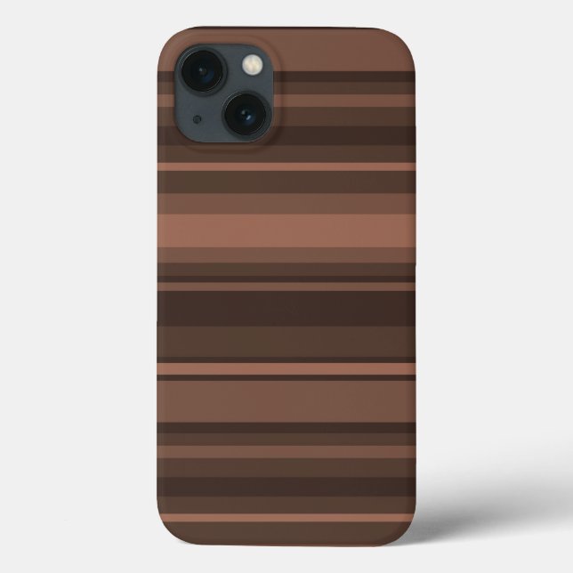 Schokoladenstreifen Case-Mate iPhone Gehäuse Hülle (Rückseite)