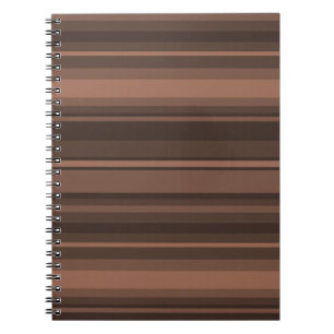 Schokoladenstreifen Notizblock