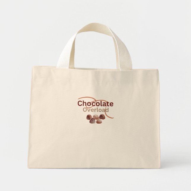Schokoladenüberladung Tasche (Vorne)