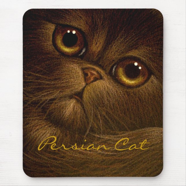 SCHOKOLADEpersischer CAT Mousepad (Vorne)