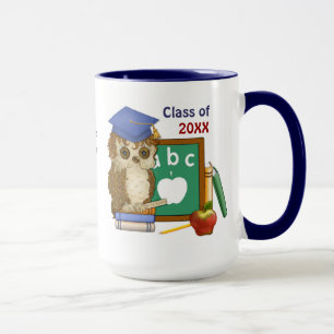Scholar Owl Abschluss Tasse
