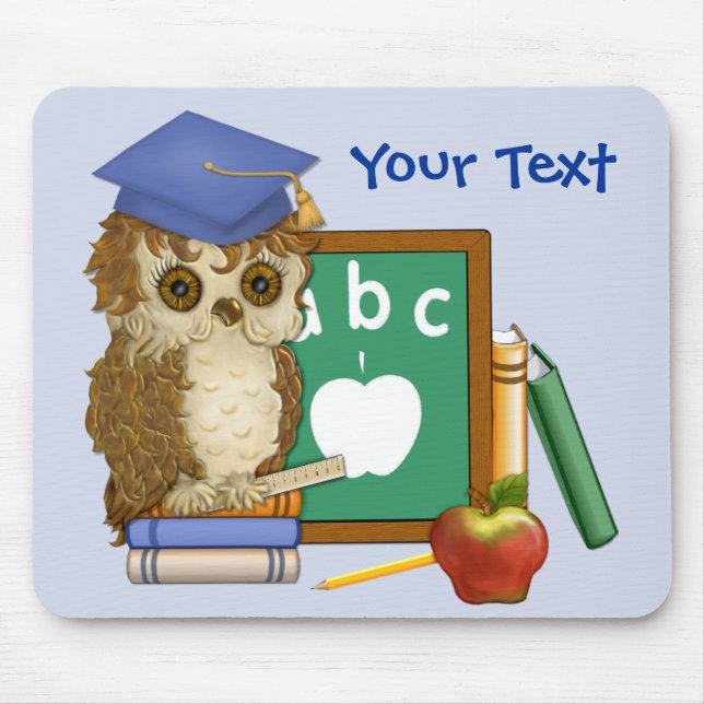 Scholar Owl Mousepad (Vorne)