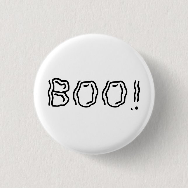 Schön Boo! Button (Vorderseite)