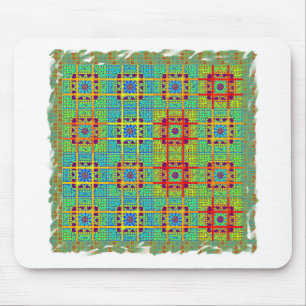 Schön einzigartiges ethnisches Stammesmuster. Mousepad
