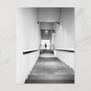 Schön Frankreich, Treppenhaus Museum of Modern Art Postkarte