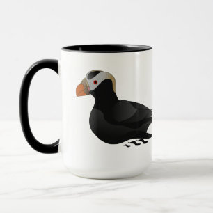 Schön gezauberter Puffsack Cartoon Schwimmen Tasse