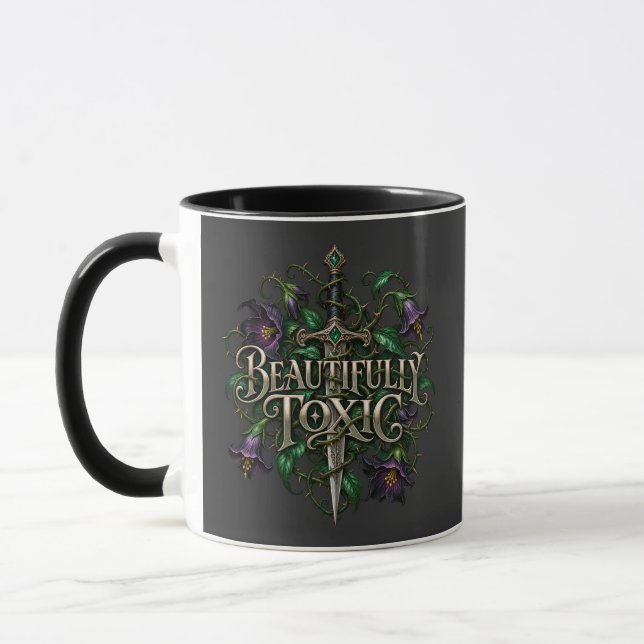 Schön giftiger Dolch Tasse (Links)
