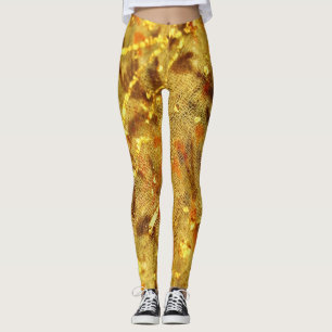 Schön golden leggings
