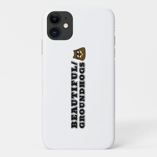 Schön/Groundhogs Case-Mate iPhone Hülle (Rückseite)