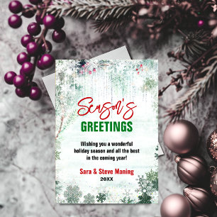 Schön grüne, weiße Wolle im Winter Weihnachten Par
