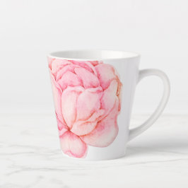 Schön handgemalte Peonies drucken Milchtasse