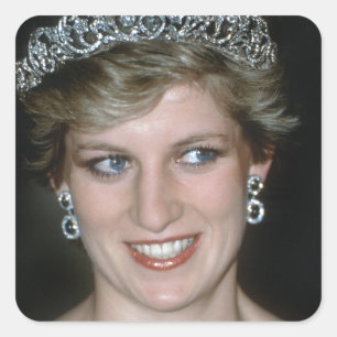 Schön! HRH Prinzessin von Wales Quadratischer Aufkleber