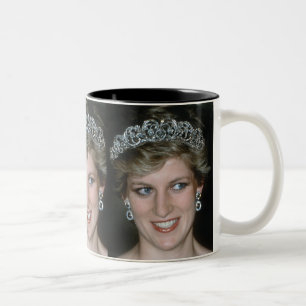 Schön! HRH Prinzessin von Wales Zweifarbige Tasse