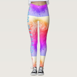 schön "Ich bin grün gesegnet" Leggings