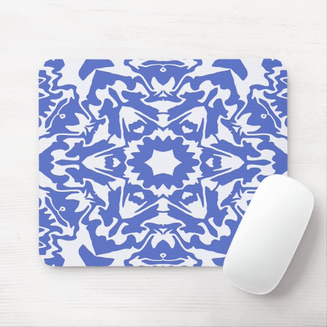 Schön in Blau.... Mousepad (Mit Mouse)