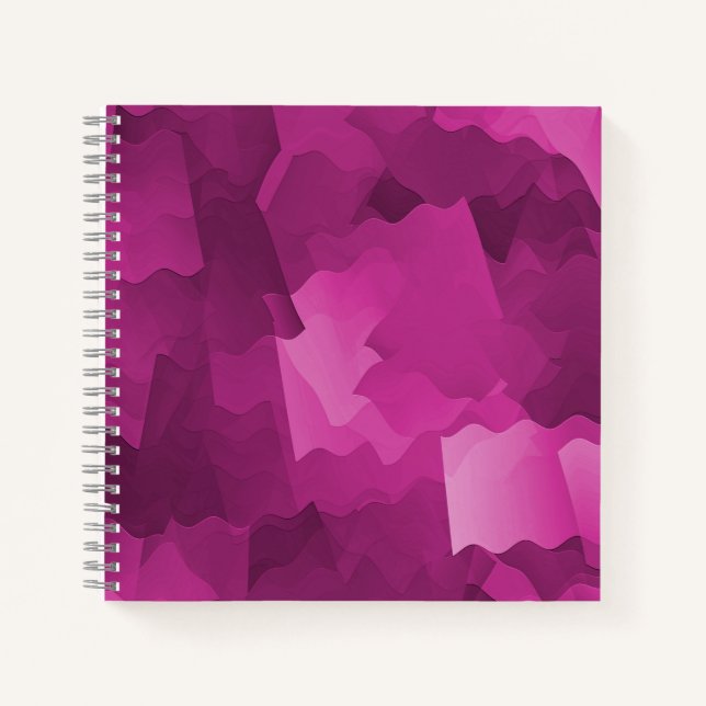 Schön in Rosa..... Notizbuch (Vorderseite)