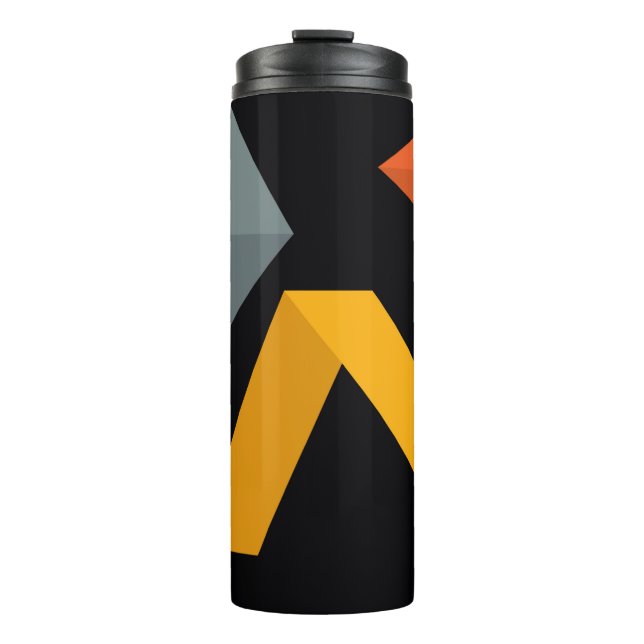 Schön, lebendig, modern, urbane grafische Wege Thermosbecher (Vorderseite)