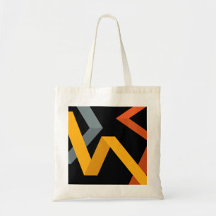 Schön, lebendig, modern, urbane grafische Wege Tragetasche