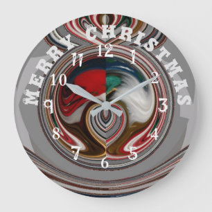 Schön Lieblich Frohe Weihnachten Mit Liebe Große Wanduhr