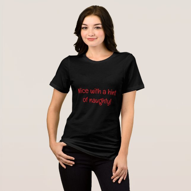 Schön mit einem Hauch von Unsinn! Tee Shirt (Vorderseite voll)