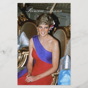 Schön! Princess Diana Thailand 1988 Briefpapier