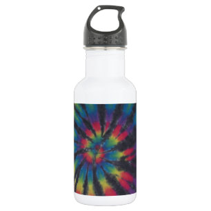 Schön Rainbow Swirl Spiral Gefärbte Krawatte PhatD Edelstahlflasche