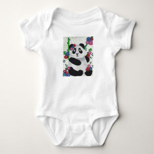 Schön süßer Panda-Bär Baby Strampler