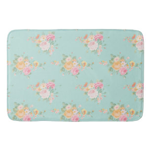 schön, tadellos, Shabby Chic, Land Chic, mit Badematte
