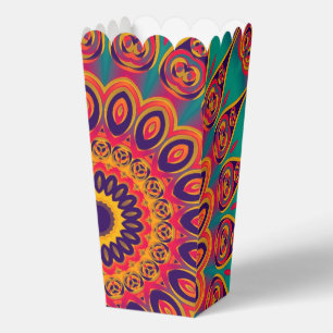 Schön und bunt Mandala / Kaleidoskop 21 Geschenkschachtel