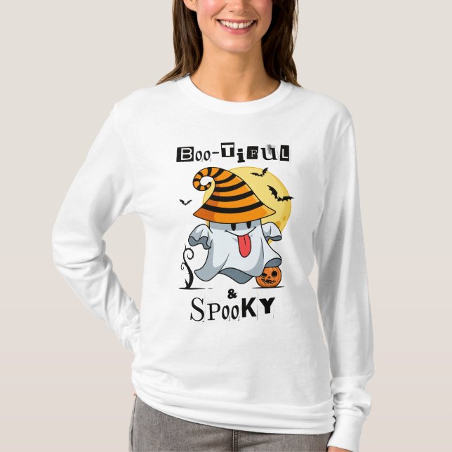 Schön und spukhaft T-Shirt (Vorderseite)