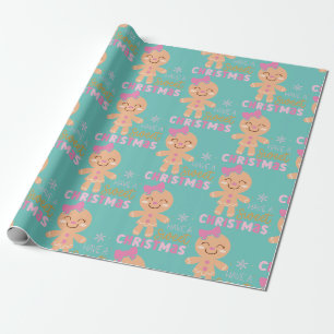 Schön Weihnachts-Wrapping Paper haben Geschenkpapier