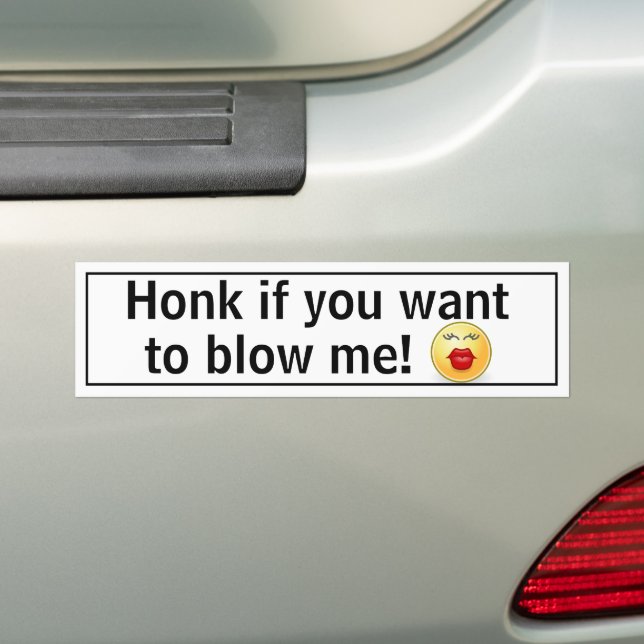 Schön, wenn du mir Will! Funny Personalisiert Autoaufkleber (Auf Auto)