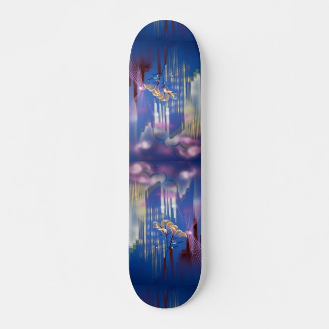 Schön zurück zu der Zukunft Skateboard (Vorne)