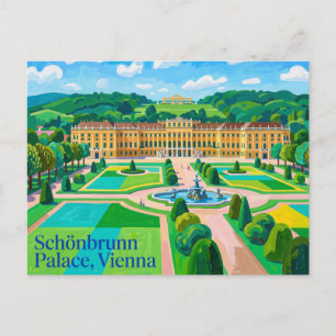 Schönbrunn Schloss Österreich Postkarte