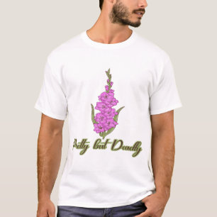 Schöne aber tödliche Fingerhut Giftige Blume Kunst T-Shirt
