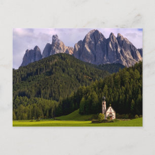 Schöne abgeschiedene einsame Kirche genannt Rainui Postkarte