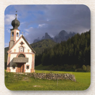Schöne abgeschiedene einsame Kirche namens Rainui Getränkeuntersetzer