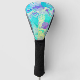 Schöne abstrakte Aqua-Quarz Golf Headcover