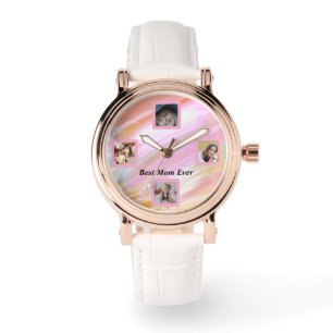 Schöne Abstrakte Elegante Rose Armbanduhr