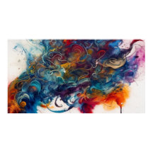 Schöne Abstrakte Farbenpracht