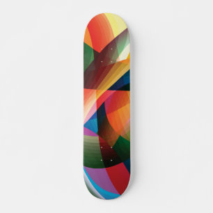 Schöne Abstrakte Formen Skateboard