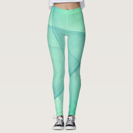 Schöne Abstrakte geometrische Stilkunst Leggings